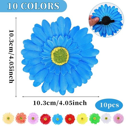 Brand New Pieces Daisy Hair Accessories Sunflower Hair Clips for Women Girls Kids