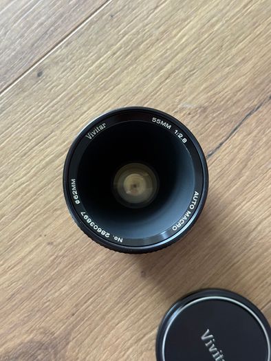 Vivitar 55mm f2.8 Macro OM + Sony E - Olympus OM Adapter