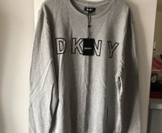 Mens BNWT DNKY long sleeve sweater size L