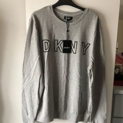 Mens BNWT DNKY long sleeve sweater size L