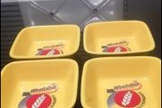 vintage /retro collectable set of four  weetabix bowls 70th anniversary