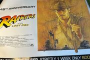Raiders of the Lost Ark 45th Anniversary Cinema Poster