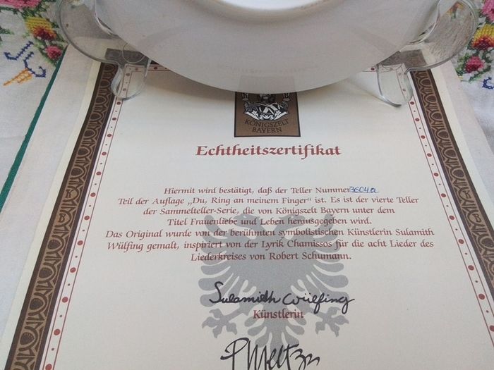 Sulamith Wulfing Vintage Display Plate