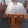 Dining table with 6 chairs Image 3