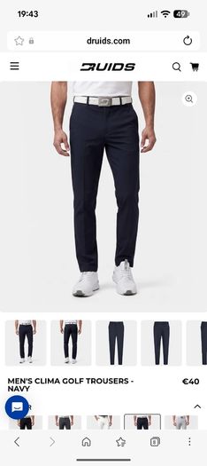 Mens Golf Trousers