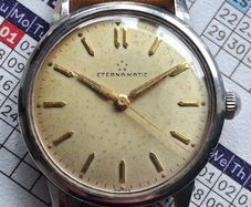 VINTAGE 1957 Eterna Matic watch
