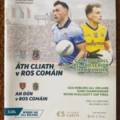 2024 Dublin v Roscommon - GAA Football All-Ireland Senior Championship Round 1 Programme