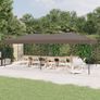 Folding Party Tent Taupe 3x6 m Image 2