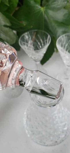 Waterford Crytal Decanter and 3 Matching Glasses