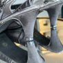 Ladies Silver-Grey Slingback Shoes with Bow Detail Image 10