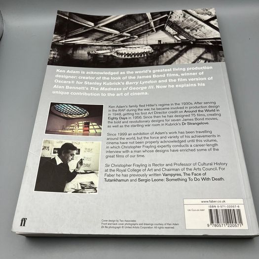 Ken Adam. The Art Of Production Design. Chistopher Frayling. OOP
