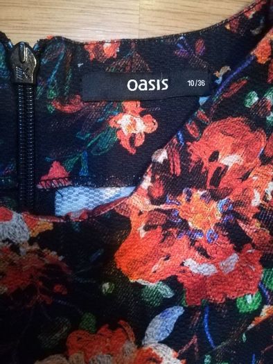 Oasis floral mini dress