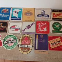 Collection Of Vintage Beer Mats Excellent Condition