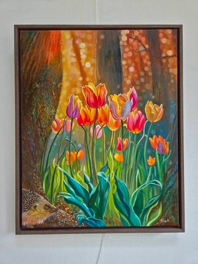 Where the hedgehog dreamed | FineArt Print | Framed