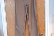 Primark   Moka Faux Leather  Trousers.  S.12.  B.N.W.T  (No Paper Tag).