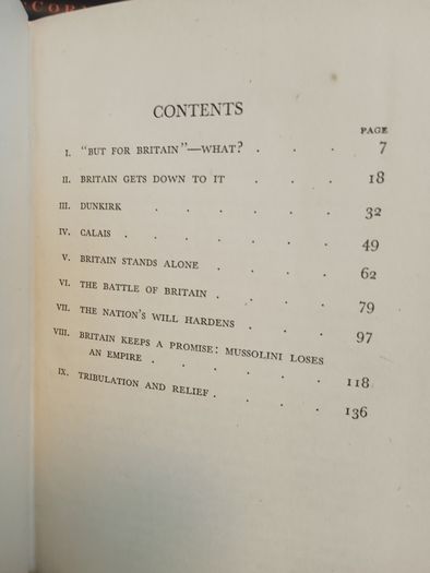 But for Britain: The Story of an Unforgettable Year 1940-1941 by Hamilton Fyfe (LP230)