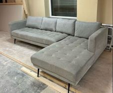 Sofa L Corner Grey