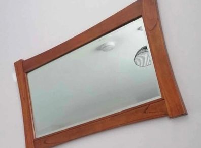 Antique Solid Oak Mirror