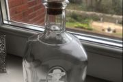 Rare Jack Daniel's 125 Anniversary Crystal Decanter