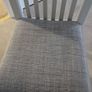 Extending Solid Wood Dining Table & 8 Matching Upholstered Chairs Image 9