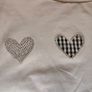 Glitter Heart Crop Top, PINK Vanilla, Size 10 Image 8