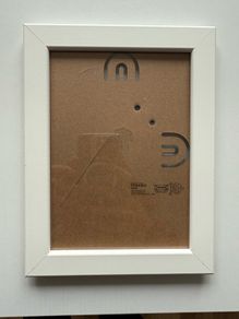 Photo frame, white