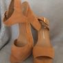 Heel Suede Sandals .. Size: 4 UK .. 37 EU Image 4
