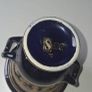 Vintage Greek Handmade Cobalt Blue 24k Hold Trim Vase Image 5