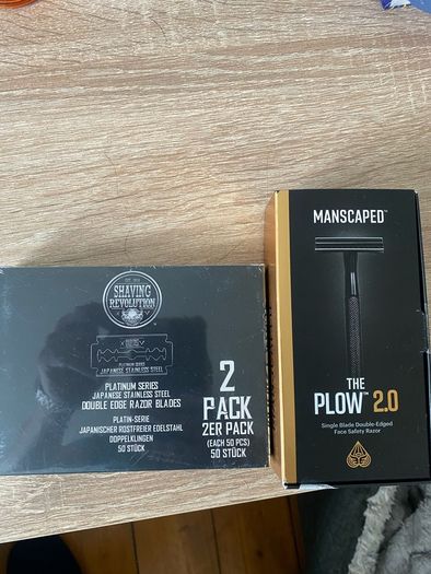 Manscaped double edged razor