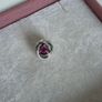 Pandora birthstone pink eternity circle charm Image 5