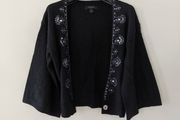Black Jeweled Sweater