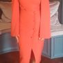 Womans midi Lavish Alice Red dress size10 Image 5