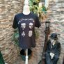 Vintage Style Metallica Where Ever We may Roam Tour T-shirt 1991 2017 reprint  The Tour was for the Black Album Front and Back Print's  Size Medium but is small fitting, fits more like a small Image 2