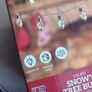 10 LED snow filled christmas string lights Image 2