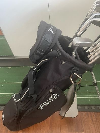 Full 14 Club  Golf Set, TaylorMade/Ping