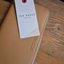 Ted Baker Garciea Tan Leather Wallet, Gold Hardware, Brand New with Tags Image 3