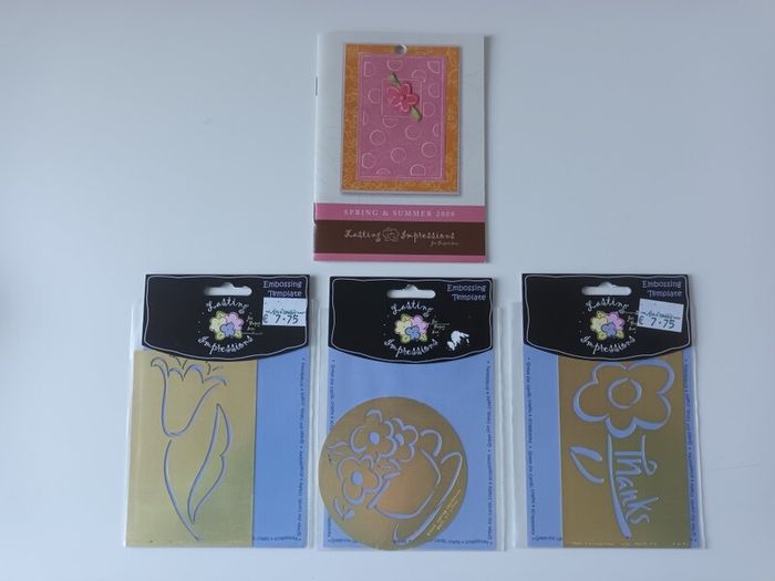 Brass Stencils x 3 - NEW