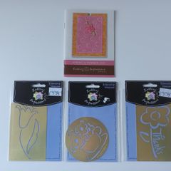 Brass Stencils x 3 - NEW