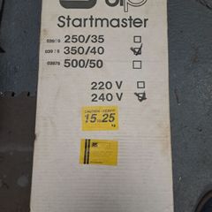 SIP Startmaster Ideal garage/classic car
