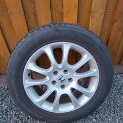 Genuine HONDA CRV 18" Alloy C/W 225x60x18 Tyre (90%)