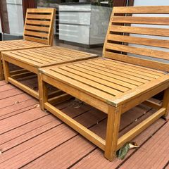 Outdoor chairs and table