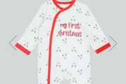 My first christmas sleepsuit set