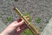 Brass pocket telescop possible to post