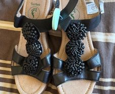 Black sandals