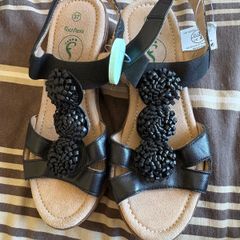 Black sandals