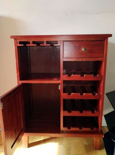 Wine rack and TV stand
