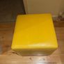 Yellow Ottoman / Footstool Image 2