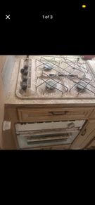 Caravan oven and hob