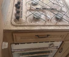 Caravan oven and hob