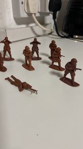 1/32 Airfix ww2 Russian and British troops